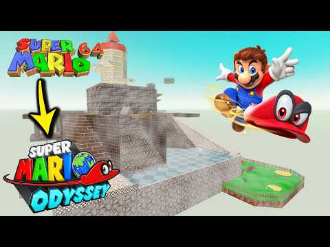 Mario 64 Remade in Mario Odyssey