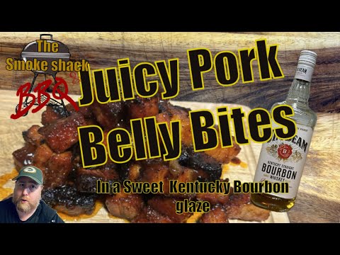 Easy Bourbon Pork Belly Bites!