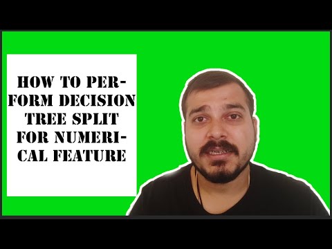 Tutorial 40- Decision Tree Split For Numerical Feature