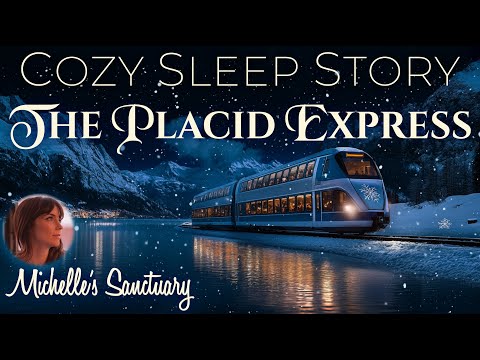 Cozy Sleep Story ✨ THE PLACID EXPRESS ❄️ Snowy Night Train Bedtime Story