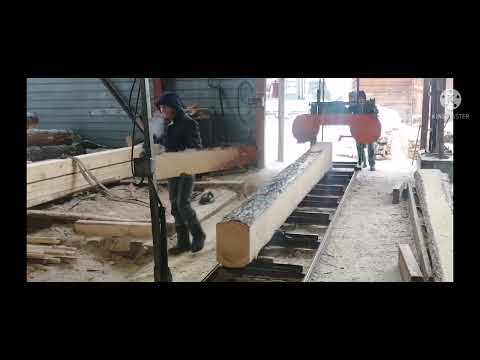 РАМЩИК- СРЕДНЕЕ КОНУСНОЕ ПИЛЕНИЕ С КОММЕНТАРИЯМИ 41 БРЕВНО