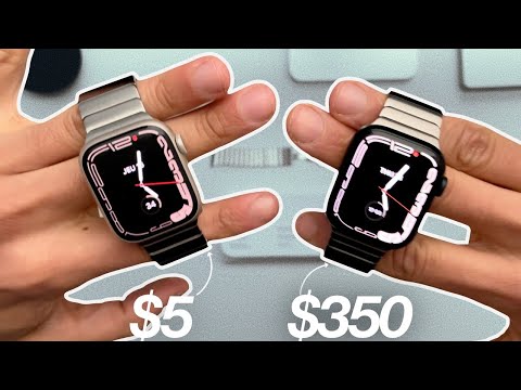 Is it worth the 350 dollars? Original vs Fake Apple Watch Link Bracelet