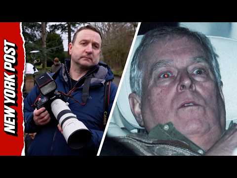 How a Photographer Captured Former Prince Andrew’s Viral Moment Leaving Police Custody