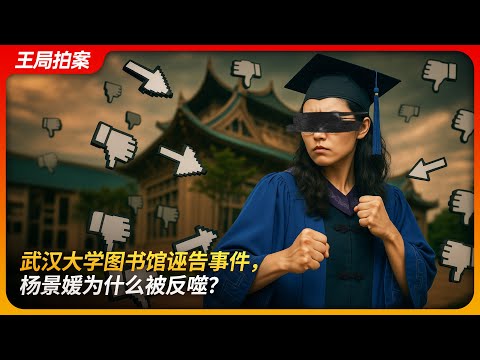 武汉大学图书馆诬告事件，杨景媛为什么被反噬？｜恃“弱”凌弱｜双证到手｜学术不端｜极端女权｜开盒网暴｜ 王局拍案 20250807