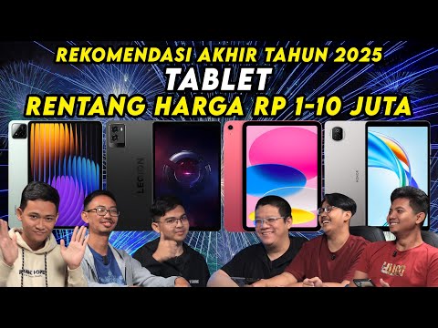 Rekomendasi 20+ Tablet di Bawah Rp 10 Juta Akhir Tahun 2025: Murah Banget Sampai Kencang Banget!
