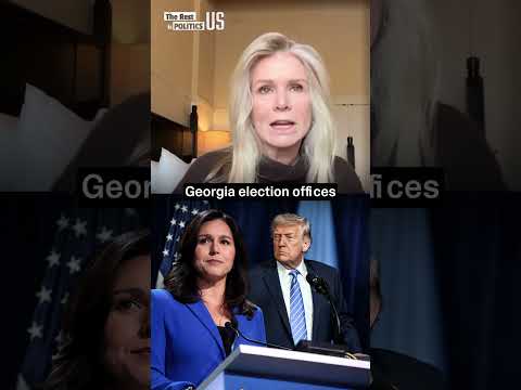 What was Tulsi Gabbard REALLY doing at the Georgia Election Center? 🤔