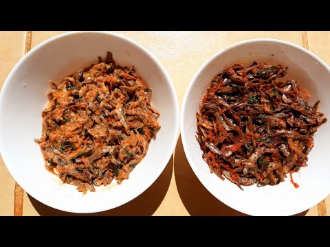 OMENA RECIPE | Two ways of cooking omena|wet fry and  dry fry omena|How to remove odour from omena