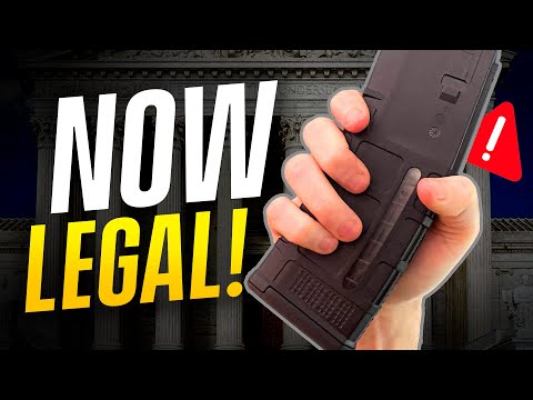 (Big Win) High Capacity Magazines Are NOW LEGAL In California?!