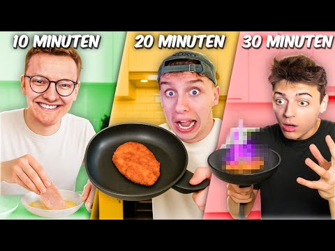 ALLE 10 MINUTEN WECHSELN WIR DEN KOCH