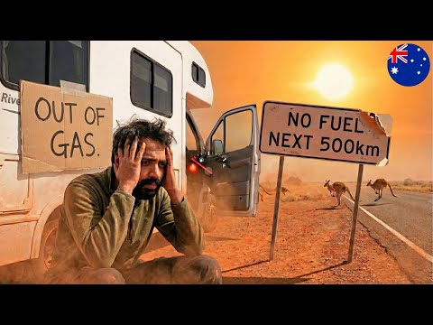 Longest Empty Road in Australia 🇦🇺| 500KM Without Fuel