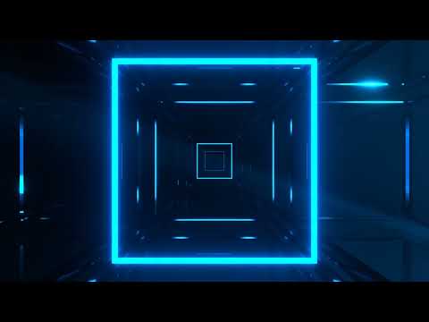 2 Hours 4K Endless tunnel made of mirrored surfaces I Screensaver for Meditation