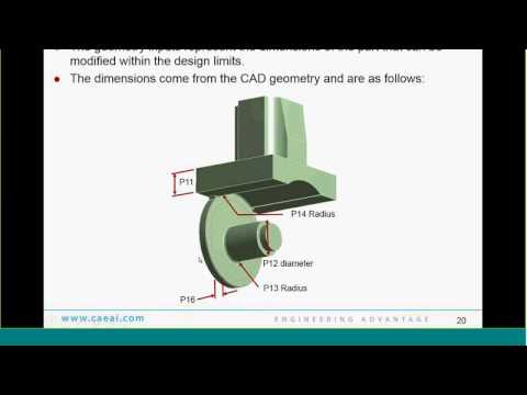 Explore & Optimize Your Designs with DesignXplorer | ANSYS e Learning | CAE Associates