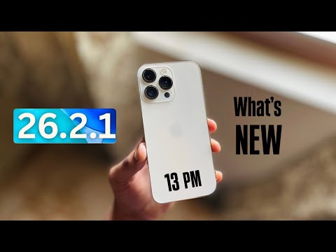 iOS 26.2.1 new features on iPhone 13 Pro Max | What's NEW on iOS 26.2.1