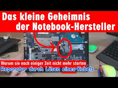 Das kleine Geheimnis der Notebook Hersteller 🤔❓ warum sie nach einiger Zeit nicht mehr starten