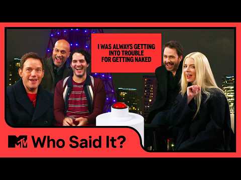 The Cast of The Super Mario Galaxy Movie Play ‘Who Said It?’ | MTV Movies