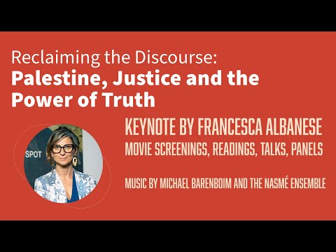 LIVE FROM BERLIN: Palestine, Justice and the Power of Truth with Francesca Albanese and more