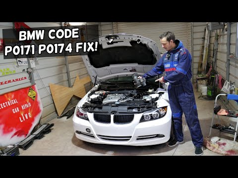 BMW CODE P0171 P0174 FIX E90 E91 E92 E93 316i 318i 320i 323i 325i 328i 330i 335i 318d 320d 325d 335d