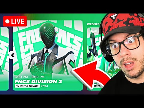 WINNING a FORTNITE TOURNAMENT! (NEW FNCS TRIO)