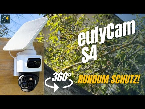eufyCam S4 | Test | 360° Überwachungskamera ohne Kabel & ohne Cloud – wie gut ist sie wirklich?