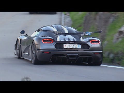 Hypercars Accelerating! Koenigsegg One:1, Bugatti Chiron, Pagani Huayra, 918 Spyder, F50, LaFerrari