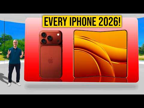 LEAKED: Every iPhone 2026 - iPhone 18 Pro Max, iPhone Fold, 17e