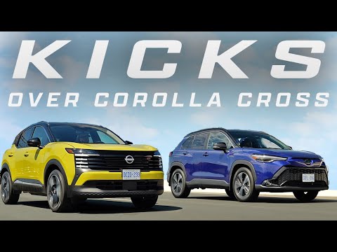 Back To School Budget Small SUVs: 2025 Toyota Corolla Cross vs 2025 Nissan Kicks. Review