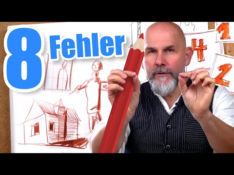 Diese 8 Anfänger-Fehler solltest du beim Urban-Sketching vermeiden! |  Malte Wulf