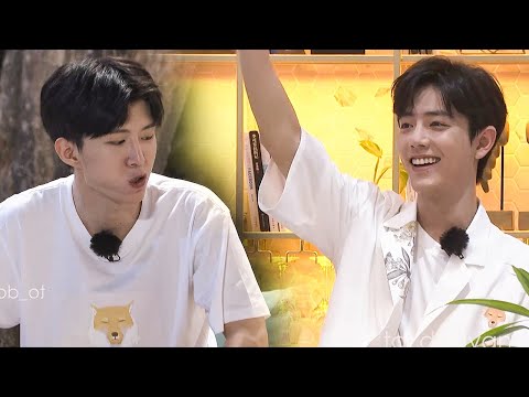 《青春环游记》肖战未播片段 Part1：玩小游戏范丞丞帮肖战取得胜利喊“战哥”超甜