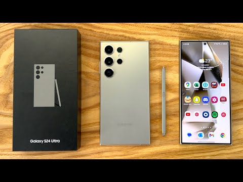 Samsung Galaxy S24 Ultra Unboxing & First Impressions!