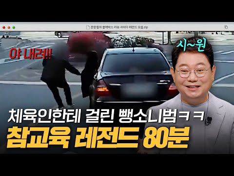 보험사기부터 뺑소니까지 다 잡았습니다💥 한블리 사이다 레전드 80분 모음｜한블리(한문철의 블랙박스 리뷰)｜JTBC 231031 방송 외