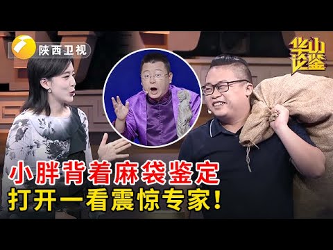 2025最新|小胖背着麻袋来鉴定，打开一看震惊专家：65个石佛像！一个80万！【华山论鉴】