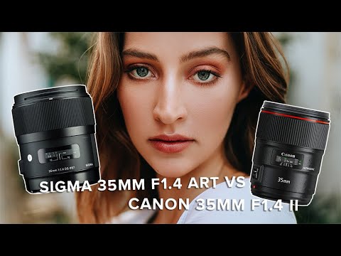 Sigma 35mm f1.4 ART vs Canon 35mm f1.4 II
