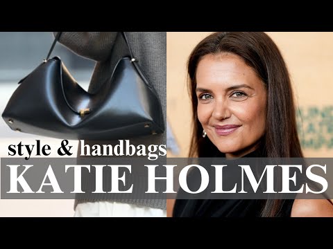 Katie Holmes Laid-Back Style & Handbags feat. Khaite, Chanel, Toteme, YSL, A.P.C. & More