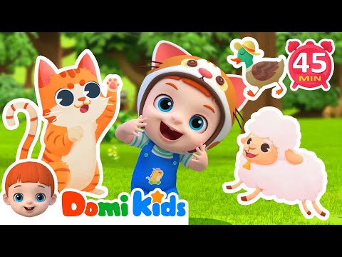 學動物跳舞  + 更多兒歌🎵 | 動物兒歌 | 連續播放 | 人氣兒歌 | TOP兒歌 | 寶貝多米