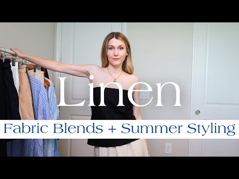 LINEN Style Guide : How to shop for and style linen