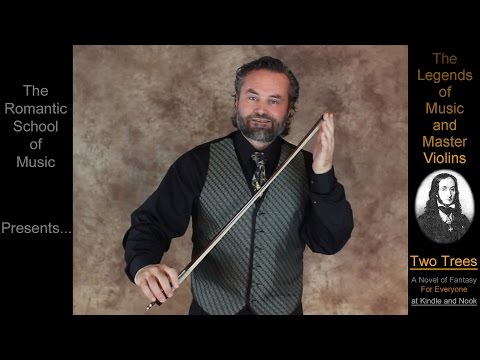 How To Really Hold A Violin Bow / Paganini's Greatest Secret