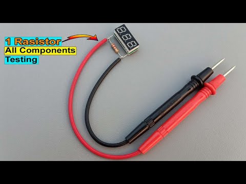 Helpful Device for HOME // All Components Testing Using ONe Rasistor, You Make This at Home B