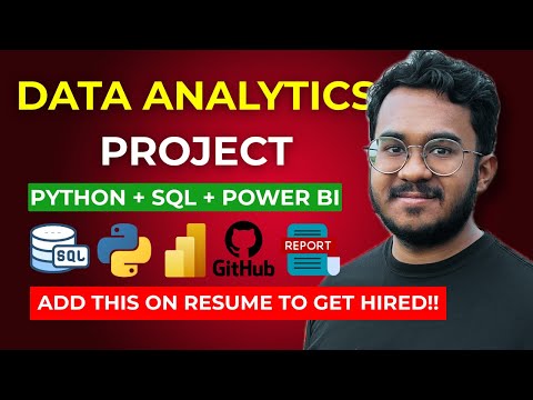 COMPLETE Data Analytics Portfolio Project in 6 EASY Steps | Python + SQL + Power BI
