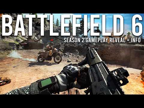 Battlefield 6 Season 2 Gameplay Reveal and Details...