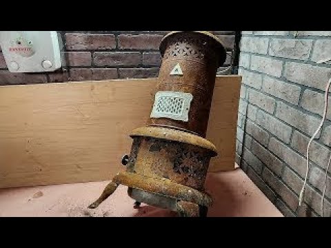 Reviving A Vintage Kerosene Heater From 1920 With Precision Restoration!