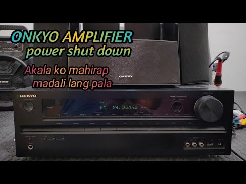 ONKYO Amplifier / Power Shut Down / HT R558