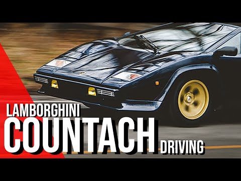 Driving Jacques Villeneuve's Lamborghini Countach LP400 S