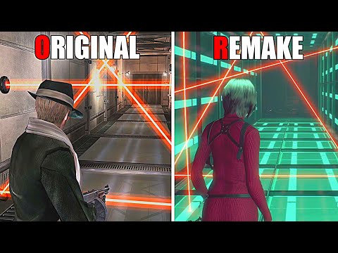 Laser Room - Resident Evil 4 Original (2005) vs Remake (2023)