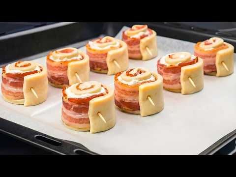 Eine Party Vorspeise in 4 Minuten! Diesen Trick hat Аmerikanische Oma beigebracht!