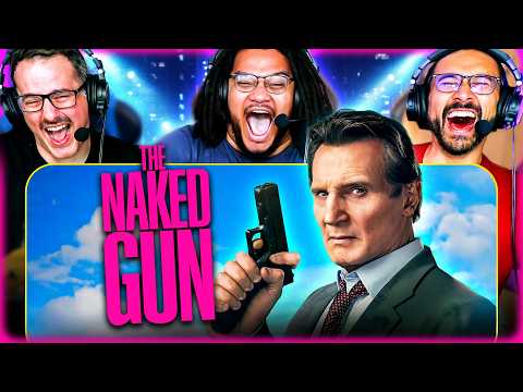THE NAKED GUN (2025) IS GUT BUSTINGLY HILARIOUS!! MOVIE REACTION!! Liam Neeson | Pamela Anderson