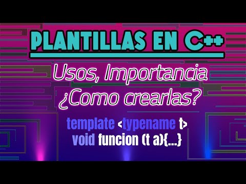 Plantillas en C++ - Explicación y ejemplos de plantillas en C++