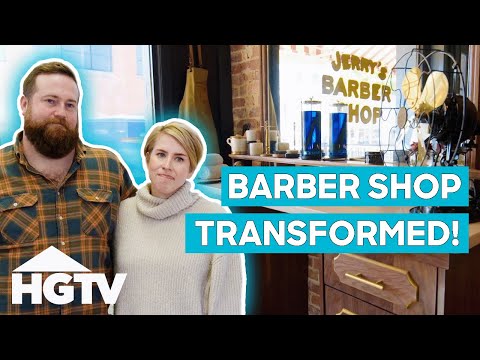 Ben And Erin TRANSFORM A Historic Barber Shop | Home Town Takeover