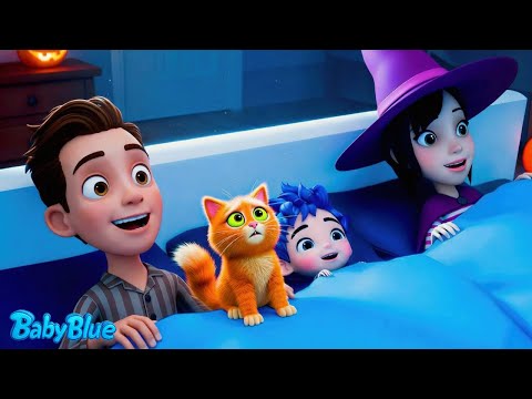 Sepuluh di Tempat Tidur | Lagu Anak-anak Halloween | Polisi Monster Bahasa Indonesia