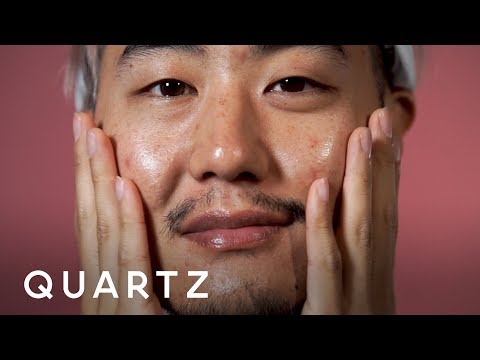 Korea's daily, multi-step skincare routine for men