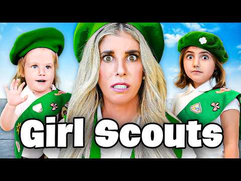 Surviving Every Girl Scout Level with Daughter ft/ Anazala Family
